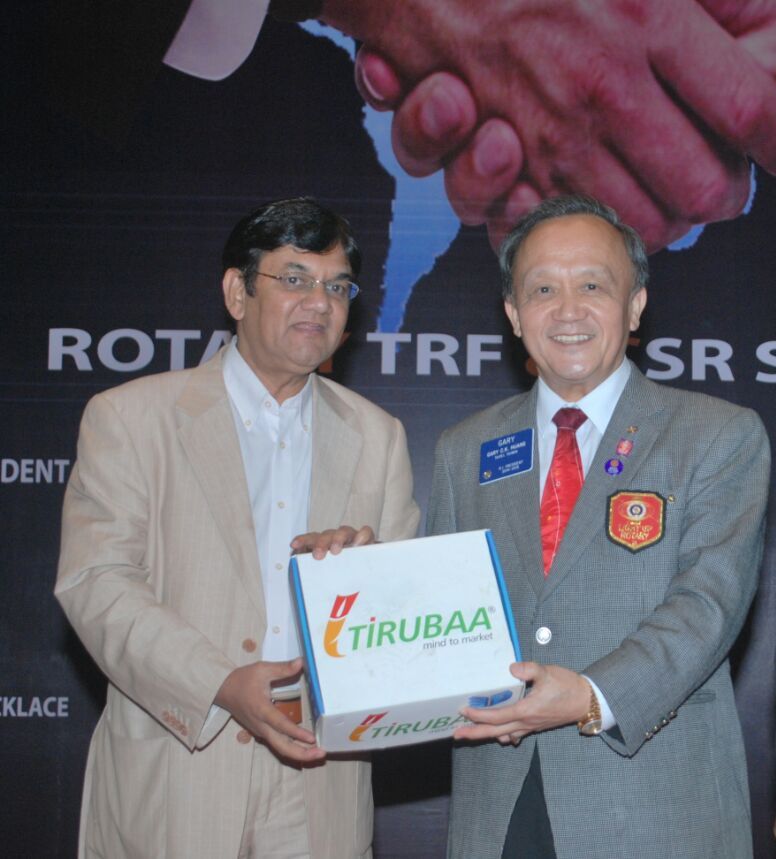 With RI Pres Mr. Huang